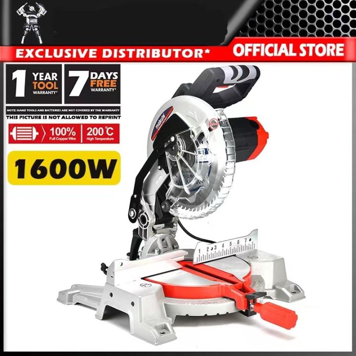 Makute 255MM Heavy Duty Miter Saw MS006 Can Turn 180 Degrees With ...