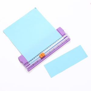 A5 Mini Portable Colour Paper Cutter Multipurpose Paper Photo Postcards Trimmer School Office Use Stationery