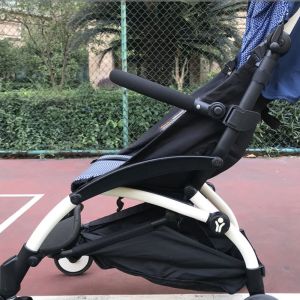 PORTL Không thấm nước Bóng Tay lái Xe đẩy em Hàng Rào EVA OX Vải Pushchair Phía Trước Bumper Xe Đẩy Em bé Phụ Kiện Tay vịn Thanh Bội Thu Da Bìa Xử Lý
