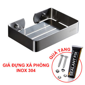 Kệ Đựng Xà Bông Phòng Tắm Chống Nước Thiết Kế Thông Minh Có Lỗ Thoát Nước Tiện Lợi OENON 837