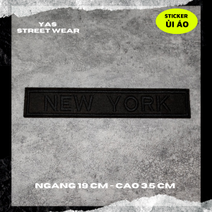 Sticker ủi áo Cao cấp - CÓ SẴN KEO ỦI - sticker vải dùng làm miếng vá áo phụ kiện trang trí quần áo balo giày nón