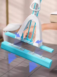 Loại chổi lau nhà PVA mới chổi lau nhà PVA rảnh tay sử dụng được cả khô và ướt vệ sinh trọn gói chổi lau nhà gấp gọn có chức năng vắt.