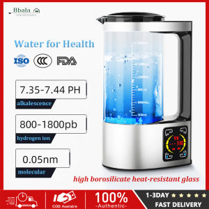 ⚡️Local Delivery⚡️ Hydrogen Water Generator Portable Water Ion Generator Rich Hydrogen Water Bottle 2-liter Large Capacity Thermostat Digital Touch Control LED Display Screen