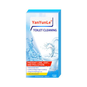 Deep Cleaning Fresh Odor Activated Dissolve No Glaze Damage descaler Toilet bowl cleaning tablets Quick stainresistant Powerful deodorant Lemon Scent Cleaning Tablets