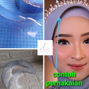 Mika Kerudung Segi Empat / Mika untuk Kerudung Hijab Jilbab Pengantin / Mika Kerudung Sekolah