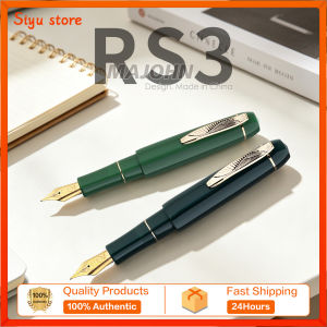 MAJOHN RS3 short pen high-grade resin portable travel handbook pocket pen universal for students and experts