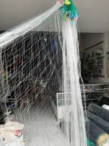 Jaring Ikan Siap Pakai 3 Lapis Panjang 50m Tinggi Sebelum Dibentang 2m Jaring Ikan Bentang  Jaring Pukat