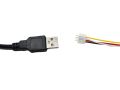 USB 2.0 A MALE  to MICRO JST PH2.0 PLUG MALE/ FEMALE 4-PIN, BEST FOR EXTENSION CABLE. 