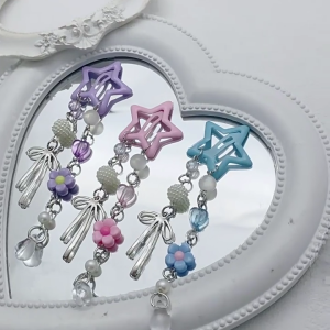 Sturdy Alloy Star Hair Clip Charm Trendy Star Hair Clip Stylish Hair Adornment For Stylish Teens And Ladies