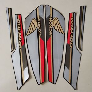 Striping Stiker Polet motor honda win 100 1994 stiker list body standar berkualitas terbaik Barokah Sticker