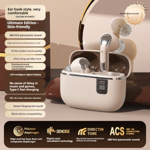 TZUZL TWS Wireless Bluetooth 5.4 Earphone Noise Reduction Stereo Headphones Waterproof Headset Microphone