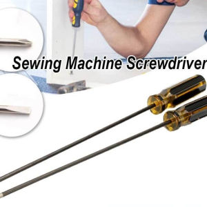 5x300mm Sewing Machine Screwdriver Steel Screwdriver Super Long Rod Slotted Cross Screwdriver For Sewing Machine