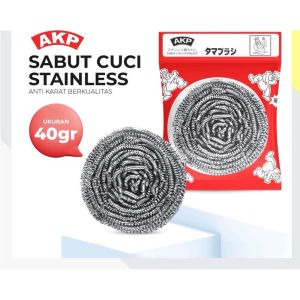 Sabut Besi Stainless Besar 40 Gram / Kawat Cuci Piring Serbaguna SH L15