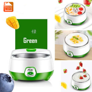 DIY ซับในสแตนเลสเครื่องหมักโยเกิร์ตอุณหภูมิคงที่เครื่องไวน์ข้าวนาทัช1L 220Vเครื่องทําโยเกิร์ตอัตโนมัติไฟฟ้าเครื่องมือ