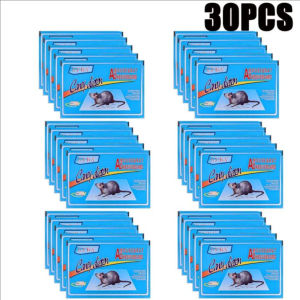 10/20/30/50Pcs Big Mouse Strong Glue Pad Sticky Mice Glue Trap Rats Board Bait TrapHousehold Rat Snake Sticky Pad for Indoor & Outdoor