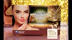 AQUA SKIN brown box PUREGOLD  30pcs whitening non brown soap [bath soap] dermaperfection dermdepot[Fast Shipping]