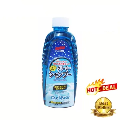 Soft99 / Soft 99 Car Wash Creamy Shampoo 1000ML ( Blue )