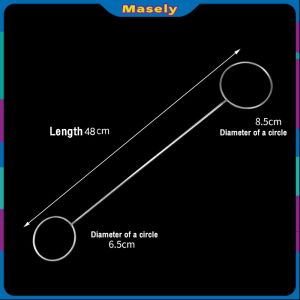 Masely 6.5/8.5cm Scalding Bottle Iron Ring Glass Bottle Cutting Tool DIY Vase