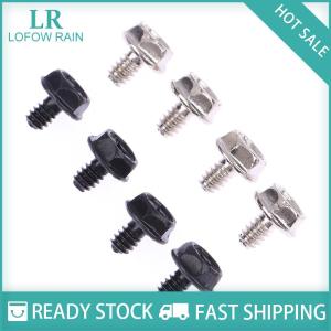 LF Wholesale✨Flash Sale ✨ 100pcs ฟัน HEX Computer PC Case ฮาร์ดดิสก์เมนบอร์ดติดตั้งสกรูสำหรับเมนบอร์ด PC Case CD-ROM Hard Disk