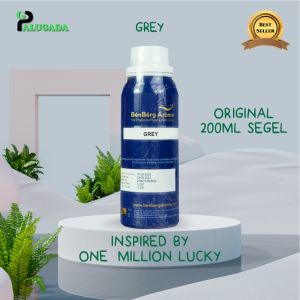 Bibit Parfum Murni GREY | ONE MILLI0N LUCKY | BENBERG 200ml SEGEL