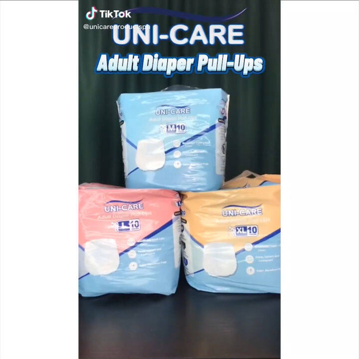 The features of Uni-Care Adult Diaper Pull -Ups💙#unicareproducts #uni