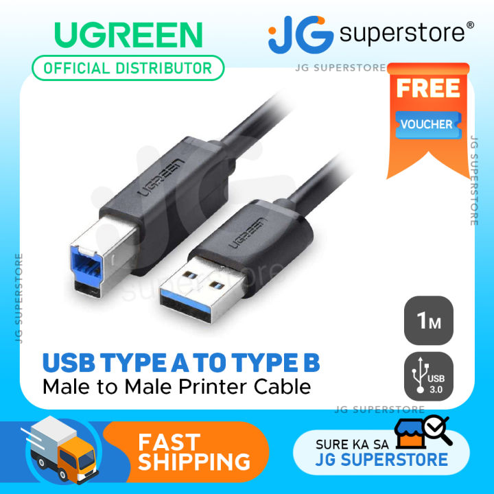 UGREEN USB Cable USB 3.0 A to USB A Cable Type A Male to Male 5Gbps