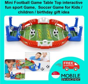 Mini Football Game desktop Table Top interactive fun Game Soccer Game for Kids / children / birthday gift idea
