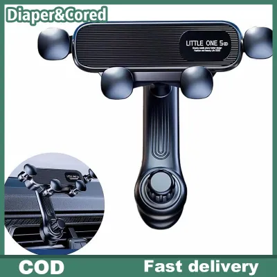 Diaper&Cored Xe Người Giữ Điện Thoại 360 Xoay Không Khí Vent Phổ Điện Thoại Di Động Chủ Trong Xe Hỗ Trợ Cho 4.7-7Inch Điện Thoại Xe Đứng