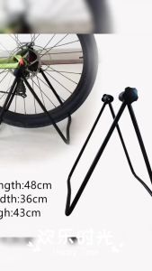 Foldable Bicycle Triangle Vertical Parking Rack Road Bicycle U-shaped Maintenance Rack Bicycle Stand
