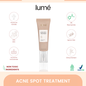 LUME Acne Spot Treatment Obat Totol Gel Meredakan Dan Memudarkan Anti Jerawat