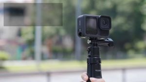 TELESIN 15.75 Selfie Stick TripodPortable Camera Handle Grip Monopod For GoPro 13 12 11 10 Max/Insta360 X5/AKASO/DJI Osmo Action 6 5 pro Osmo Nano Accessories