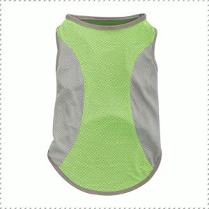 เสื้อผ้าระบายความร้อนฤดูร้อนของสัตว์เลี้ยง ฟังก์ชั่น สี เสื้อกั๊ก เบา ฝีมือดี การออกแบบสะท้อนแสงทั้งสองด้าน