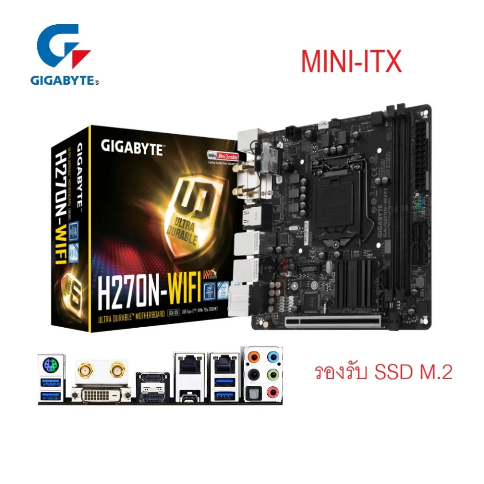 GIGABYTE miniITX H270N-WIFI CPUメモリ付 中古品 Amazon.com: GIGABYTE GA-H270N-WIFI LGA1151 Intel H270 Mini