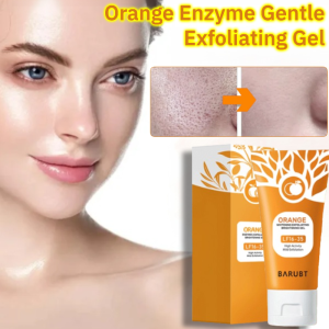 Orange Enzyme Gentle Exfoliating Gel Vitamin C Blood Orange Exfoliates Face Scrub Deep Cleansing Body Scrub