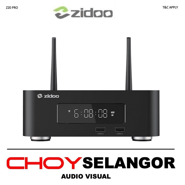 Zidoo Z20 Pro 4K UHD Android Media Player | Lazada