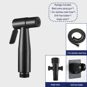 MEIDOO Toilet Spray Gun Bidet Spray Non-Punch Rinse Spray Kit Spray Head High Quality 304 Stainless Steel