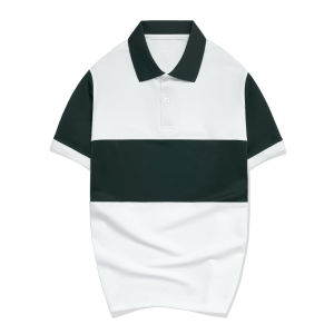 Áo Thun Polo Nam Ngắn Tay cut phối màu LADOS-9210 chất vải cá sấu Poly mềm mịn co giãn tốt form regular fit