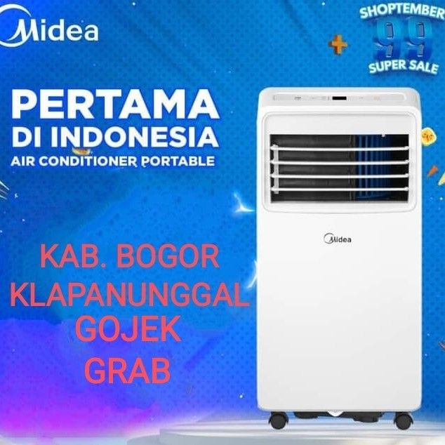 AC MIDEA PORTABLE SETENGAH 1/2 PK PENDINGIN RUANGAN | Lazada Indonesia