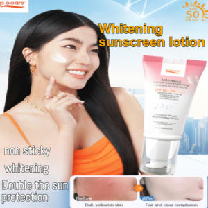 🔥Buy 1 Get 1 Free🔥Non-clogging sunscreen lotion whitening bright skin non-sticky high sun protection SPF50 PA+++
