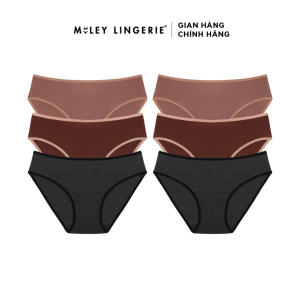 Combo 6 Quần Lót Nữ Cotton Flexi Mềm Mịn Co Giãn Thoáng Khí Miley Lingerie - Giao màu ngẫu nhiên
