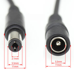 [Ready Stock] 10/5/3Meters DC Power Cord Adapter 12V  Extension Cable Copper Core For CCTV Camera