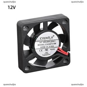[COD] quanchufjia 1 Piece Cooling Fan 2wire 30x30x7mm 3007 30mm Fan DC 5V 12V 24V 3D Printer Fan Graphics Card Fan DIY Accessories