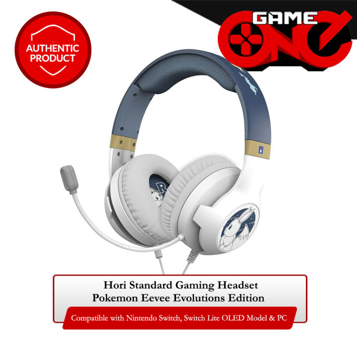 Eevee Evolutions Gaming Headset Compatible With Nintendo Switch HORI  Nintendo Switch Split Pad Compact Controller Eevee