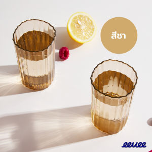 eevee | แก้วพลาสติกใส "โซดา" | แก้วน้ำ แก้วน้ำดื่ม10oz (3ใบ/12ใบ) PS