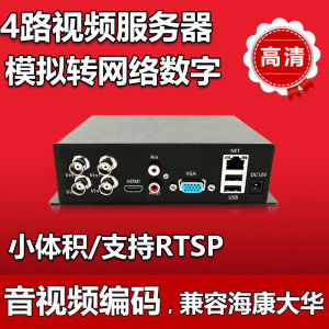 ⭐⭐⭐4CH CCTV VIDEO ENCODER ANALOG TO NETWORK SURVEILLANCE VIDEO CONVERTER VIDEO SERVER AHD CVI CVBS CONVERTER TO IP