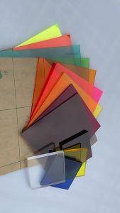 Colorful Translucent Acrylic Board (PMMA) Plexiglass Tinted Plate Red/Green/Orange For DIY/Display Projects/Wedding&Home Decor