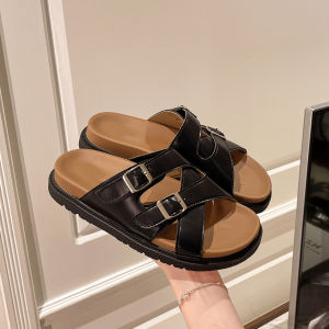 Sandal Wanita Model Silang / Sandal Main / Sandal Tali Silang / Sandla Wanita Sol Tebal Model Korea