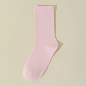 【SG Stock】Womens Cotton Mid-Calf Socks 3-Pack | Natural Dyeing | 7A Antibacterial & Odor Control | Soft & Comfortable