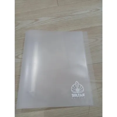 Sultan Transparent Ring Binder Matte 3 Rings A4