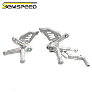 Motorcycle CNC Gear Shift Foot Pegs Lift Pedal Assembly Shifter Bracket Support For CFMOTO 675SR 2024-2025